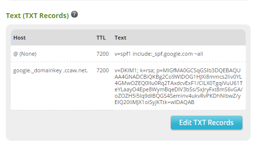 Txt records. Хост: mail._domainkey. DKIM (domainkeys identified mail). Domainkeys identified mail.
