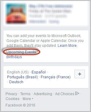 Facebook Events