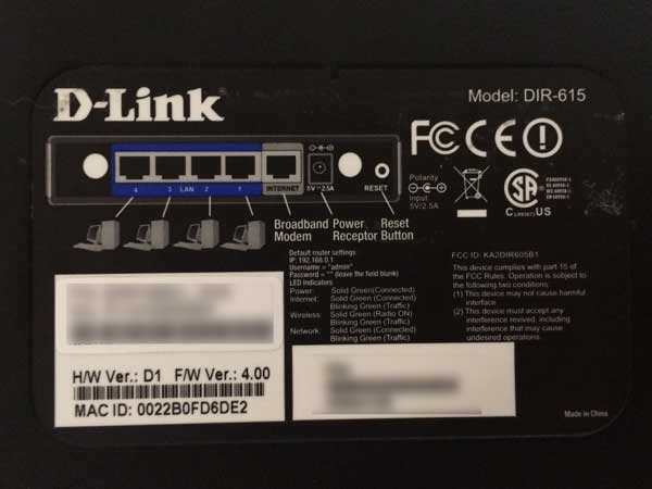 Router information