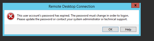 Срок действия маркера авторизации истек. База паролей RDP. Срок действия пароля истек необходимо сменить пароль. Срок действия пароля для учетной записи этого пользователя истек. RDP ошибка other user.