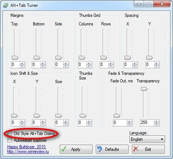 Как отключить alt tab на windows 7
