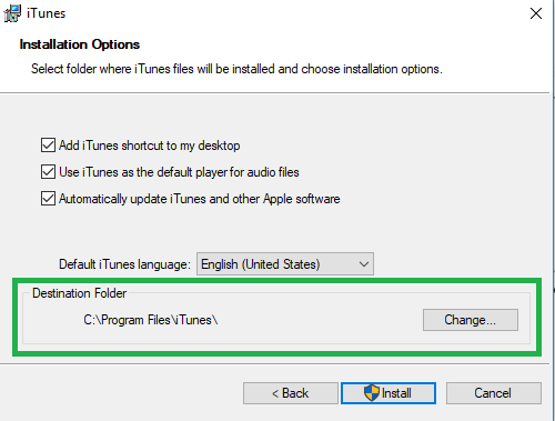 Default tune. Please locate the Apple folder installed with ITUNES to continue using altserver.