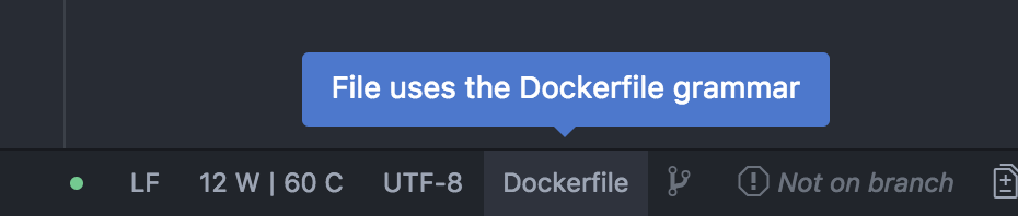 dockerfile grammar