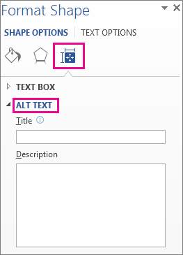 Alt Text in Word