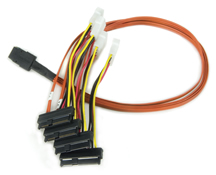LSI SAS forward breakout cable
