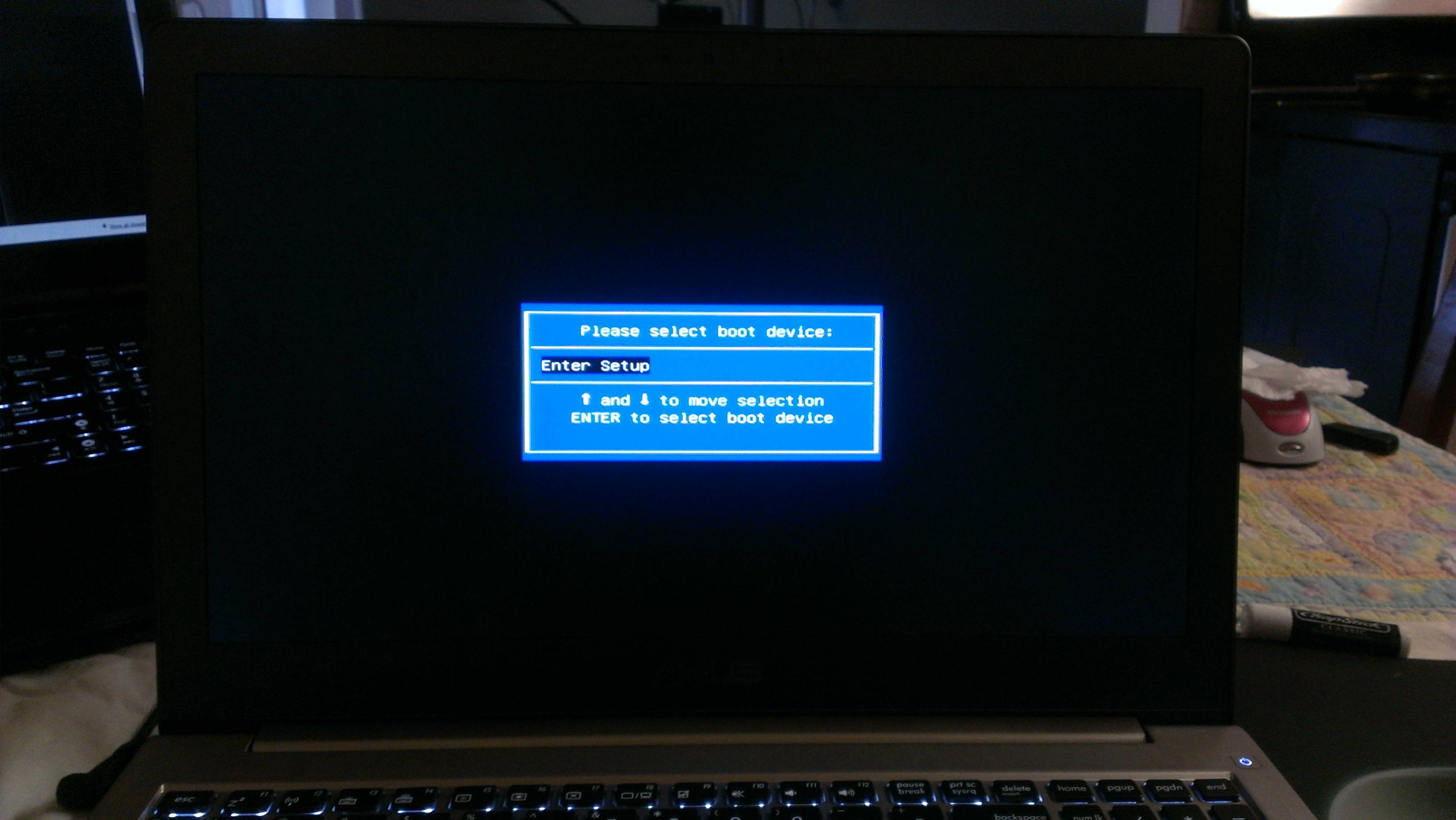 ASUS ZENBOOK UX51VZ: BIOS fail problem after 204 update