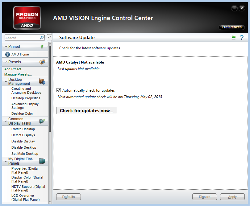 AMD Catalyst 13.1. ATI Catalyst-Control-Center Windows 8.1. AMD Catalyst Control Center 15.7.1. AMD Crystal Control Center для Windows 10.