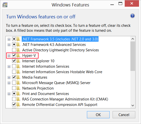 Hyper-V Enabled