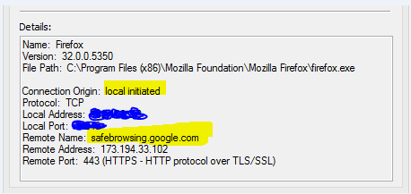 Firewall Prompt