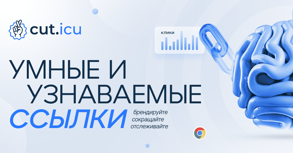 CUT.iCU — инновационный сервис сокращения ссылок для вашего бизнеса